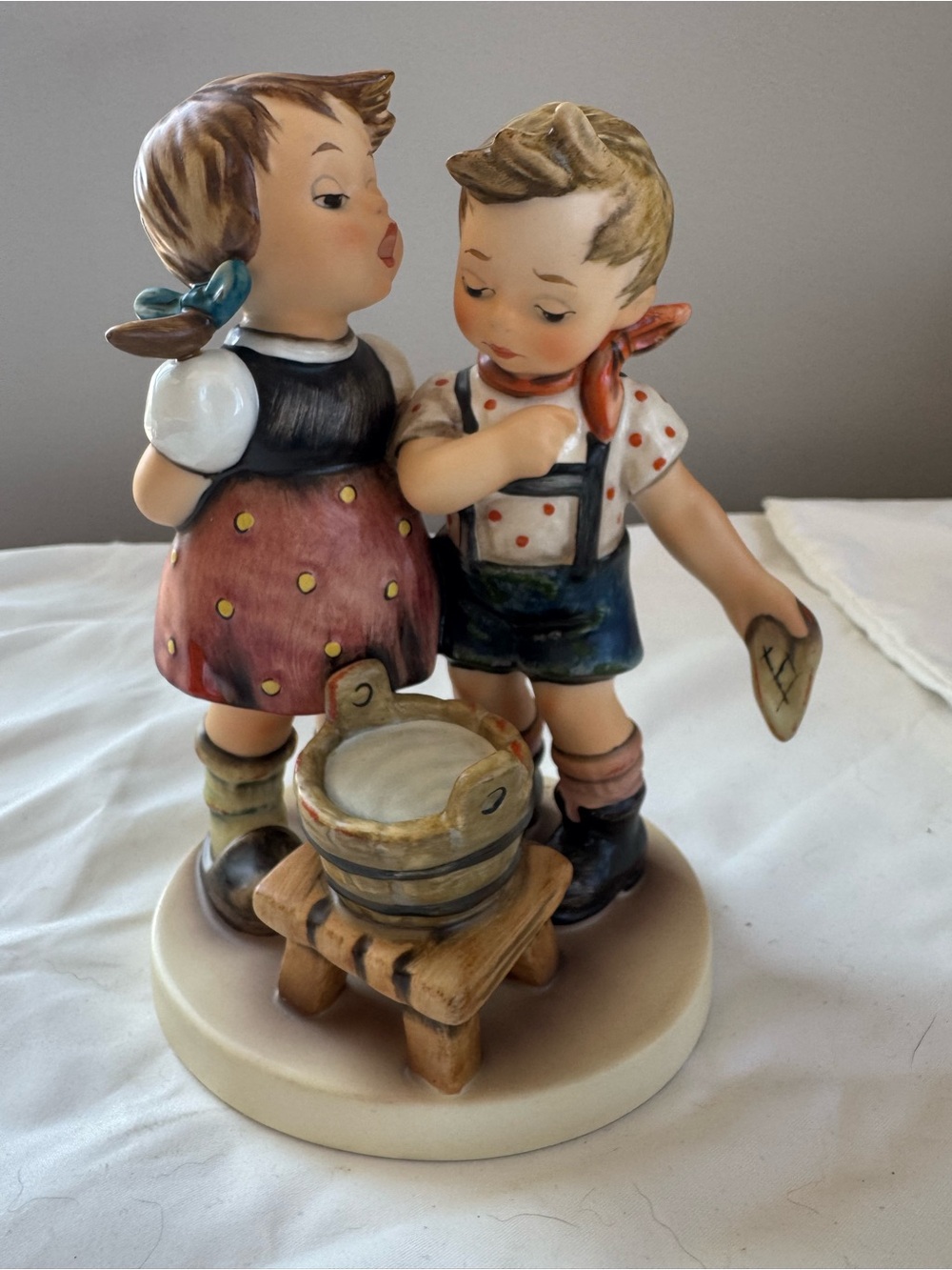 Hummel Figurine Bath Time  412